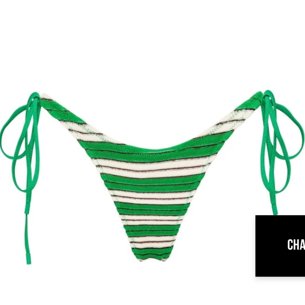 Mala Dunne Triangle Bikini Bottom  - Small